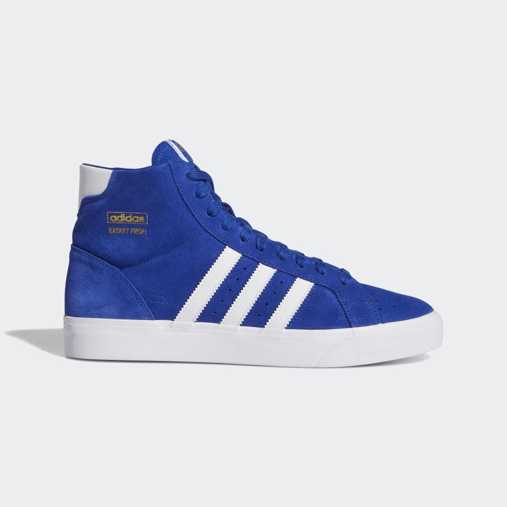 Originals Adidas Basket Profi Barbati Romania - Albastru Regal/Albi/Aurii Metal FW3102